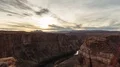 HD 24p Horseshoebend winter sunset southwest time lapse wide Video HD