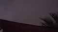 HD 24p intense midnight lightning storm through a window time lapse HD Footage