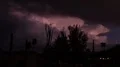 HD 24p thunderhead and overcast monsoon at dusk with lighting tight time laps Vídeos en HD