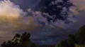 HD 24p wide Night clouds with subtle lightning flashes in time lapse Video HD