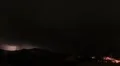 HD 30p 2 Late night lightning storm monsoon flashes with traffic in time lapse Video HD