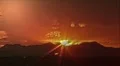 HD 30p - Arizona sunset after a monsoon storm - fx - glass - in time lapse HD Footage