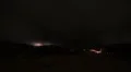 HD 30p Late night lightning storm monsoon flashes with traffic in time lapse Video HD