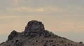 HD 30p v close - Cloudy desert mountain sky over Thimble Peak AZ - timelapse - 1 HD Footage