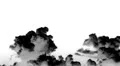 HD 30p v2 abstract bw Thunderhead build up time lapse for vfx HD Footage