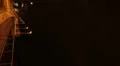 HD 30p Vertical Powerful heat lightning storm in the distance lights up  1 HD Footage