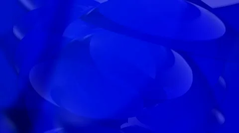 HD 3D Abstract Blue Loop Vídeo Stock 5937496