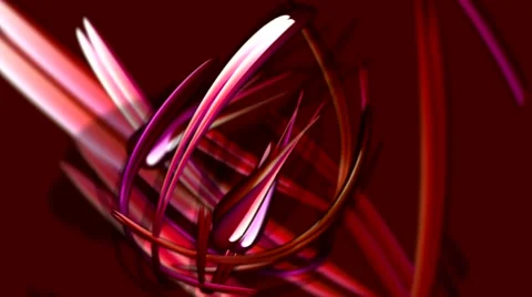 HD 3D Abstract Loop Pink Видео 5946299