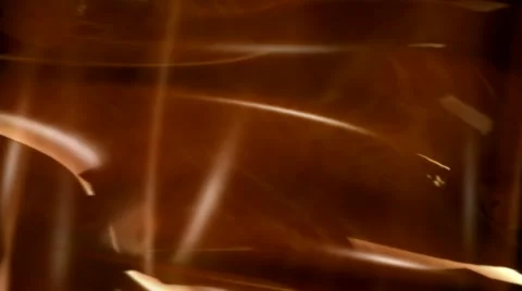 HD 3D Abstract Orange Mist Loop Stock Footage 5908258