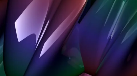 HD 3D Abstract Purple River Loop Stock Footage 5906901