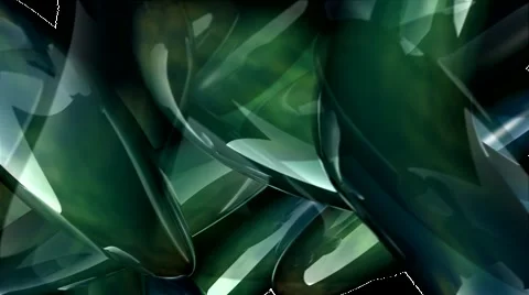 HD 3D Abstract Waving Grass Loop Stock Footage 5908222