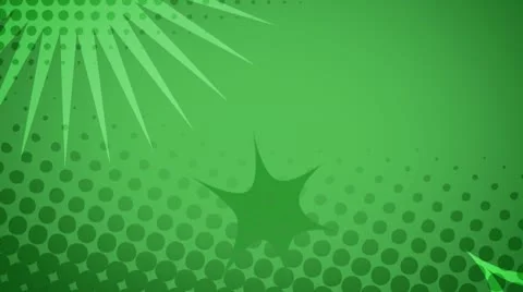 HD 3D elements green Stock Footage 10762118