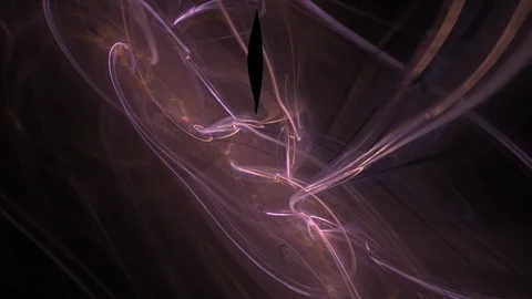 HD Abstract fractal forms morph and oscillate (Loop) 60 fps Video stock 100999917
