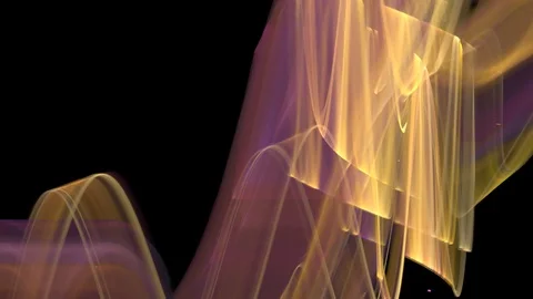 HD Abstract fractal forms morph and oscillate (Loop) 60 fps Stock Footage 101181750