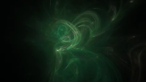 HD Abstract fractal forms morph and oscillate (Loop) 60 fps Stock Footage 101183822