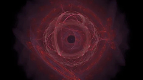 HD Abstract fractal forms morph and oscillate (Loop) 60 fps Video stock 101197921