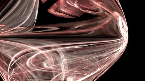 HD Abstract fractal forms morph and oscillate (Loop) 스톡 동영상 101279658