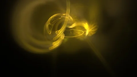 HD Abstract fractal forms morph and oscillate (Loop) Stock Footage 101327965