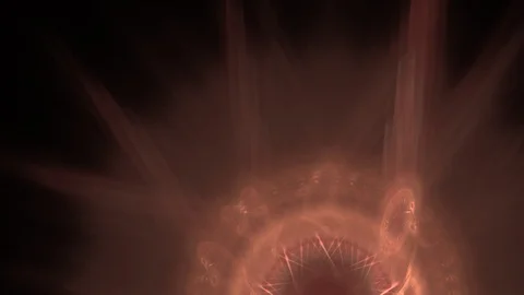 HD Abstract fractal forms morph and oscillate (Loop) Vidéo 101331557