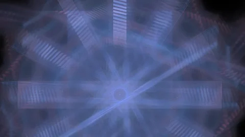 HD Abstract fractal forms morph and oscillate (Loop) 스톡 동영상 101341902