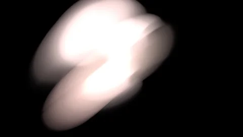 HD Abstract fractal forms morph and oscillate (Loop) Video stock 101342356