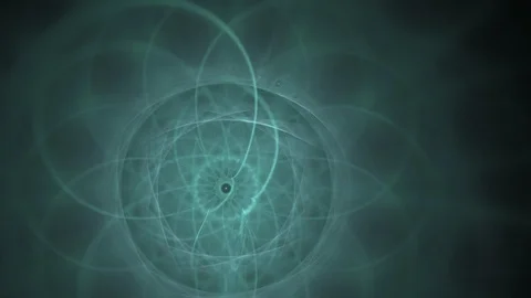 HD Abstract fractal forms morph and oscillate (Loop) Vídeos de archivo 101346392