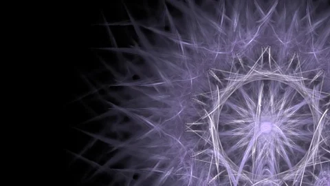 HD Abstract fractal forms morph and oscillate (Loop) 스톡 동영상 101351679