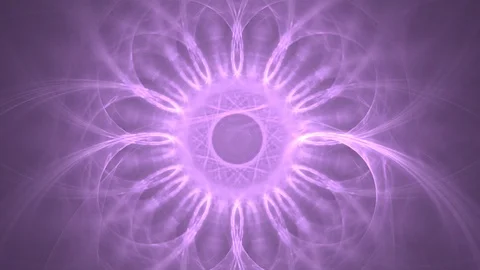 HD Abstract fractal forms morph and oscillate (Loop) Video stock 101358165