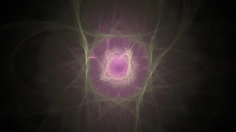 HD Abstract fractal forms morph and oscillate (Loop) 스톡 동영상 101359321