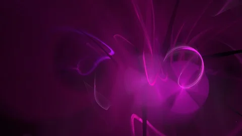 HD Abstract fractal forms morph and oscillate (Loop) Stock Footage 101362171