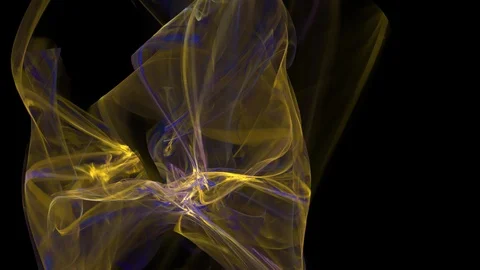 HD Abstract fractal forms morph and oscillate (Loop) 스톡 동영상 101363725