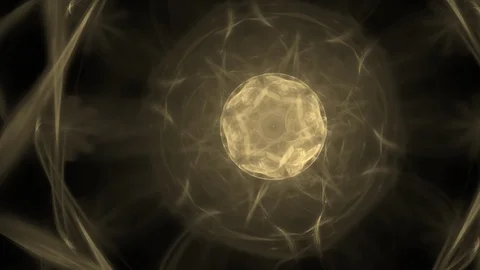 HD Abstract fractal forms morph and oscillate (Loop) Vidéo 101367616