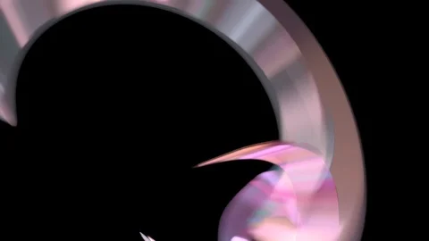 HD Abstract fractal forms morph and oscillate (Loop) Stock Footage 101382972