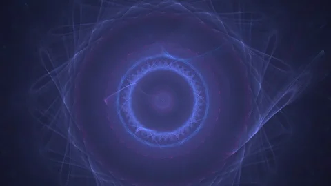 HD Abstract fractal forms morph and oscillate (Loop) Stock Footage 101400330