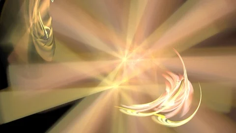 HD Abstract fractal forms morph and oscillate (Loop) Stock Footage 101413519