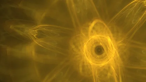 HD Abstract fractal forms morph and oscillate (Loop) Stock Footage 101441624