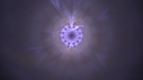 HD Abstract fractal forms morph and oscillate (Loop) 스톡 동영상 101457195