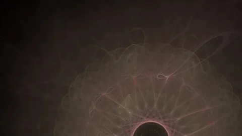HD Abstract fractal forms morph and oscillate (Loop) Video stock 101478655