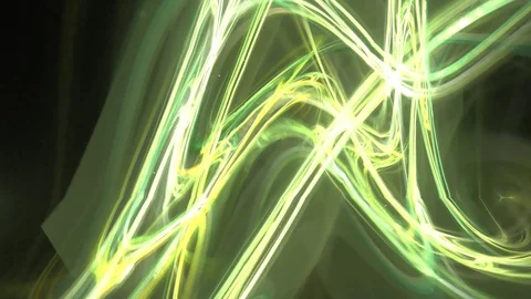 HD Abstract fractal forms morph and oscillate (Loop) Stock Footage 101499495