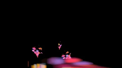 HD Abstract fractal forms morph and oscillate (Loop) 스톡 동영상 101521790