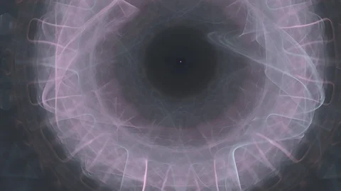 HD Abstract fractal forms morph and oscillate (Loop) Video stock 101544118