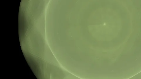 HD Abstract fractal forms morph and oscillate (Loop) Video stock 101554057