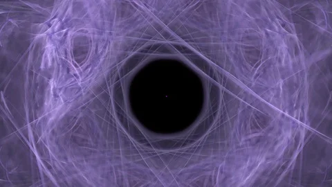HD Abstract fractal forms morph and oscillate (Loop) Vidéo 101562417