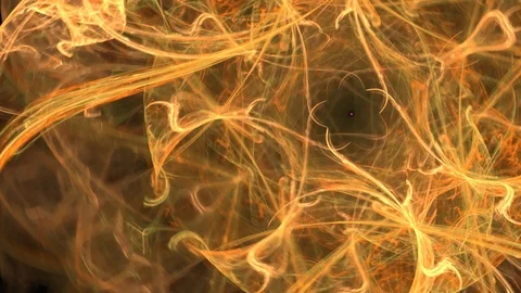 HD Abstract fractal forms morph and oscillate (Loop) Stock Footage 101564771