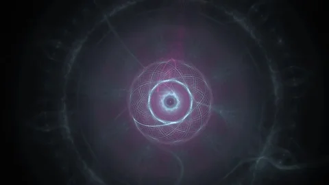 HD Abstract fractal forms morph and oscillate (Loop) Stockbeeldmateriaal 101569030