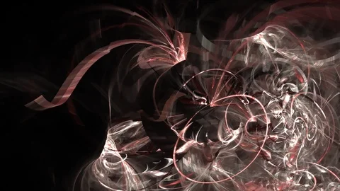 HD Abstract fractal forms morph and oscillate (Loop) Stockbeeldmateriaal 101570151