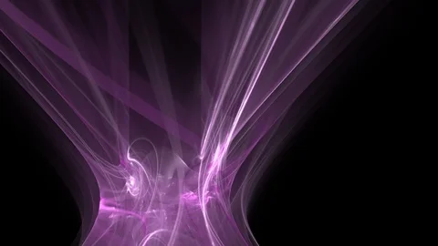 HD Abstract fractal forms morph and oscillate (Loop) Vídeos de archivo 101571491