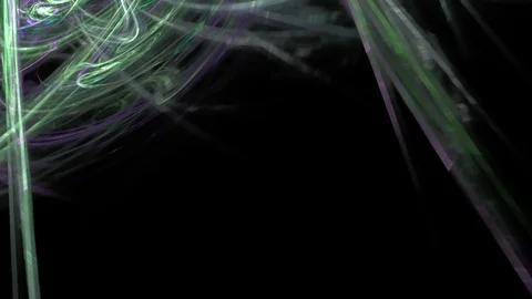 HD Abstract fractal forms morph and oscillate (Loop) Video stock 101628982