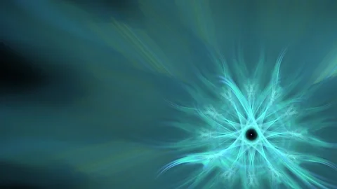 HD Abstract fractal forms morph and oscillate (Loop) Stock Footage 101632183