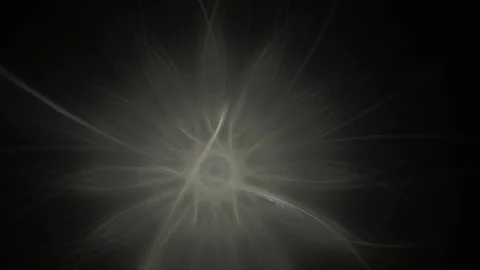 HD Abstract fractal forms morph and oscillate (Loop) Video stock 101641976